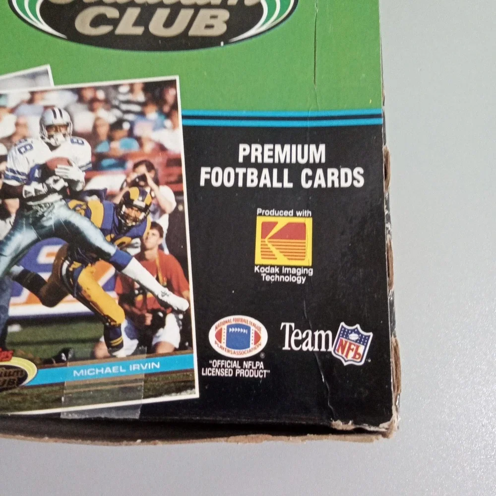 1991 Topps Stadium Club Football Series 1 Box 36 Unopened Packs NFL Cards